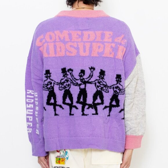KidSuper Funny Business 2023 Sweater Mens size  XL Streetwear NWT - Picture 4 of 16